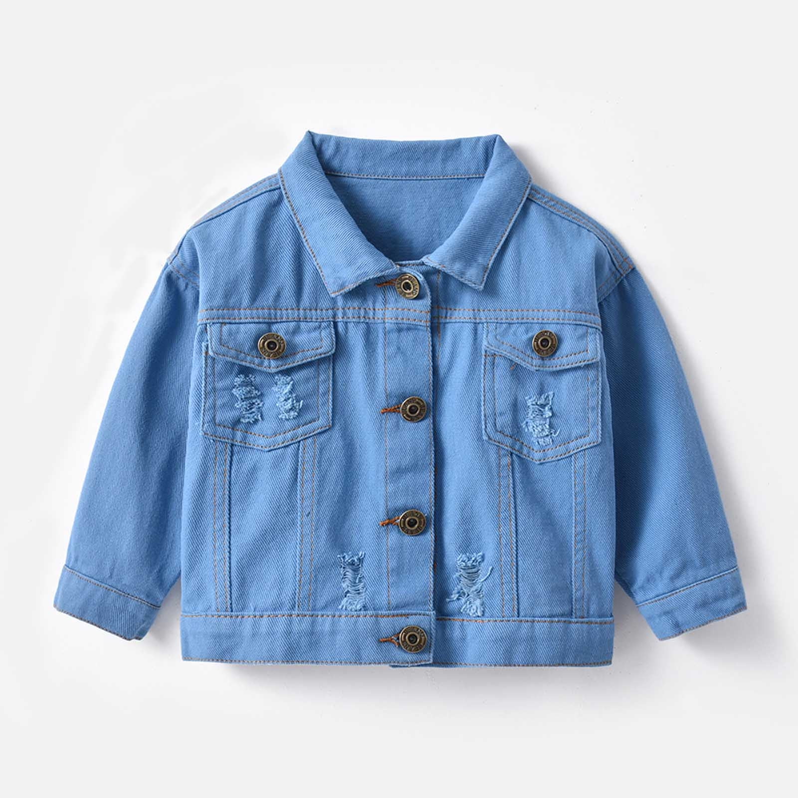 Baby Girl Fashion Kids Coat Boys Girls Thick Coat Tie Jacket Clothes Children s Jacket 3 Year Old Girl Gifts on Clearance