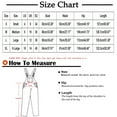 thumbnail image 3 of Joau Womens Summer Dressy Casual Jumpsuits 3/4 Sleeve Square Neck Smocked Wide Leg Long Pants Rompers One Piece Outfits, 3 of 6