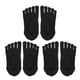 thumbnail image 1 of Calcetines invisibles de cinco dedos Unique Bargains de seda con gancho negro, 1 of 1