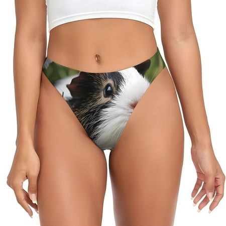 Sigee Daisy Guinea Pig for Women s G-String Panty  Low Rise  Soft Lace Perfect for Everyday Wear or Special Occasions-Large