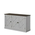 thumbnail image 3 of LIVILAND 48 in. TV Stand Media Console for TV up to 53 in. - Off White, 3 of 8