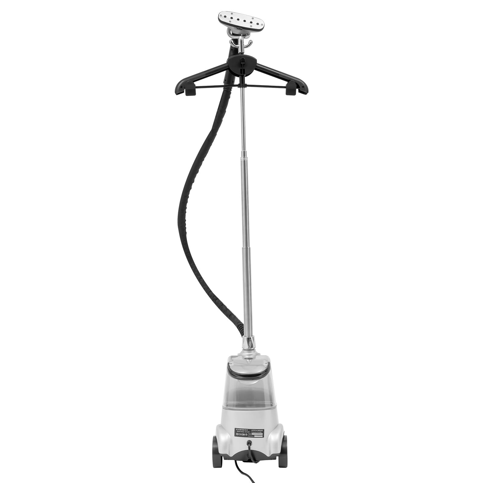 Heavy Duty Garment Clothes Steamer 1800w Standing Clothes Steamer Clothes Hanger 37*23*42 cm for Iron Suits, Shirts, Skirts
