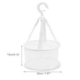 thumbnail image 3 of 1 Pc Cesta Plegable para Secar Ropa para el Cuarto de Lavado Balcón 5.12"x7.87" 5.2L Blanca, 3 of 6