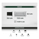 thumbnail image 5 of Lámpara LED de Cortesía para empotrar en Pared IP65 Acero Inoxidable Belug, Gris, 5 of 5