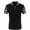 Black, variant on Mens Button Up Shirts,Button Up Mechanic Beach Striped Short Sleeve Summer Crew Neck Baseball T-shirt with Pocket Fathers Day Gift White M(4)