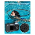 thumbnail image 5 of Waterproof Camera 4K 65MP Underwater Camera with 64G Card, for Snorkeling Autofocus Selfie Dual-Scre, 5 of 5