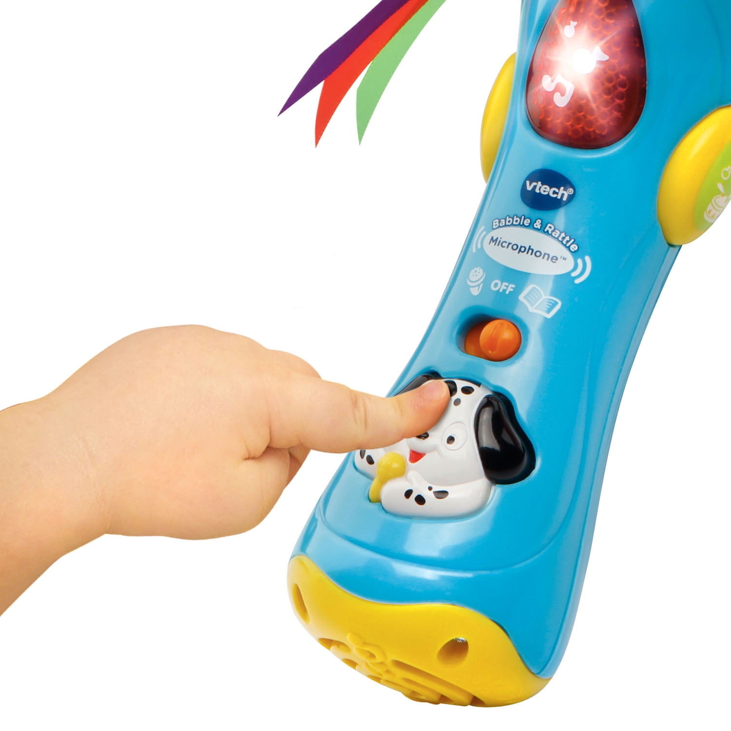VTech Babble and Rattle Microphone Fun Musical Toy for Baby