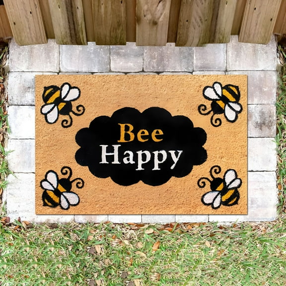 LAMIRO Room Decor,Front Door Mat,Bottom Carpet Indoor Slip Decoration Festival Door Mat Outdoor Bee Home Decor,Home Decor