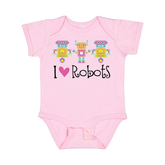 Inktastic Robot Lover Robotics Girls Baby Bodysuit
