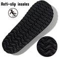 thumbnail image 4 of BERANMEY Unisex Cork Footbed Sandal for Womens Flat Slide Sandals Cork Footbed 2 Straps Adjustable Buckle Slip on Sandals with Comfort Arch Support for Slippers, 4 of 8