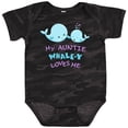 thumbnail image 3 of Inktastic My Auntie Whale-y Loves Me Boys or Girls Baby Bodysuit, 3 of 5