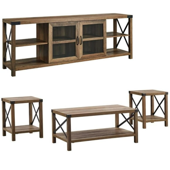 Tv Stand Coffee Table End Table Set