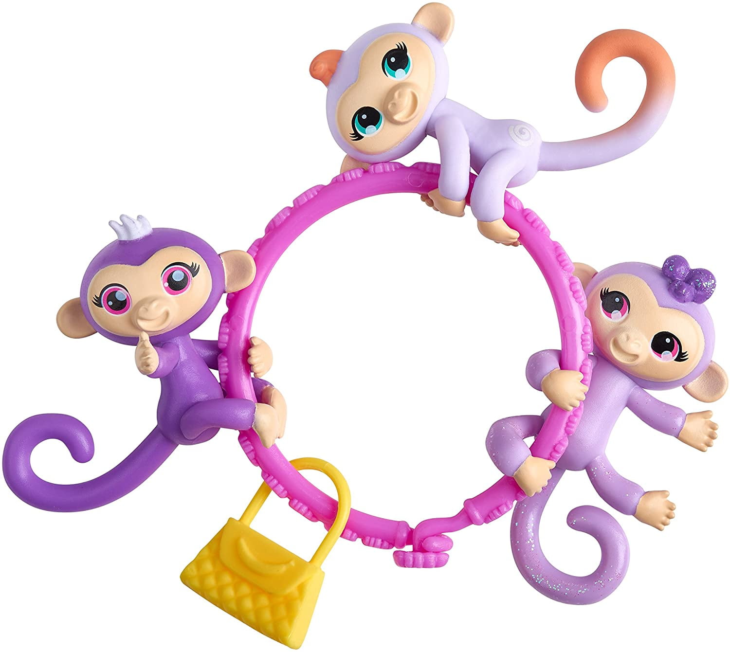 Sensor Puppet Mon Wembley Toys Fingerlings Interactive Baby Monkey Toy for Kids 