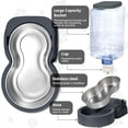 thumbnail image 3 of Comedero automático para gatos y dispensador de agua HWONMTE 4L x 2, 3 of 7