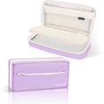 thumbnail image 1 of Estuche escolar de color morado marino, bolsa de lápices escolares de gran capacidad, bolsa de maquillaje estética para suministros escolares para niñas, niños, mujeres, hombres, niños, adolescentes y, 1 of 5