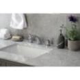 thumbnail image 2 of Kingston Brass KB8961SVL Two-Handle 3-Hole Deck Mount Widespread Bathroom Faucet with Pop-Up Drain in Polished Chrome, 2 of 5