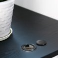 thumbnail image 4 of 2 Inch Patio Table Umbrella Hole Ring and Cap Set, Standard Size Umbrella Thicker Hole Ring Plug and Cap Set (Black)(Black), 4 of 7