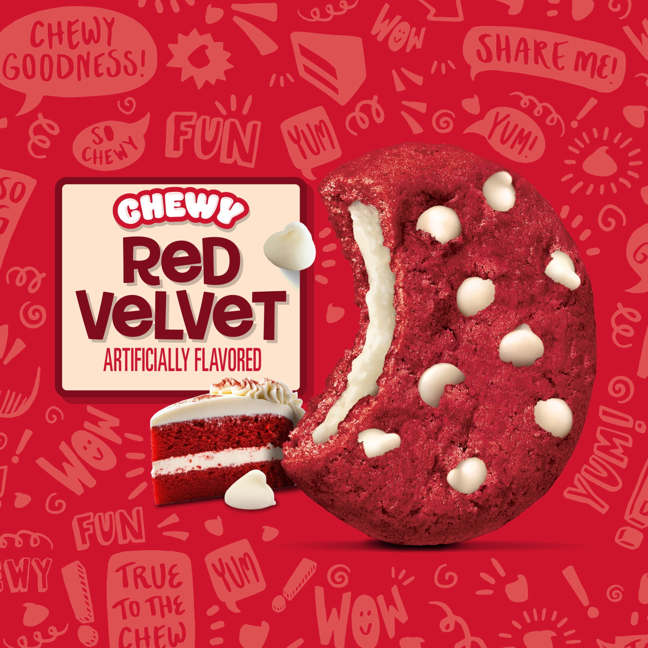 CHIPS AHOY! Chewy Red Velvet Cookies, 9.6 oz