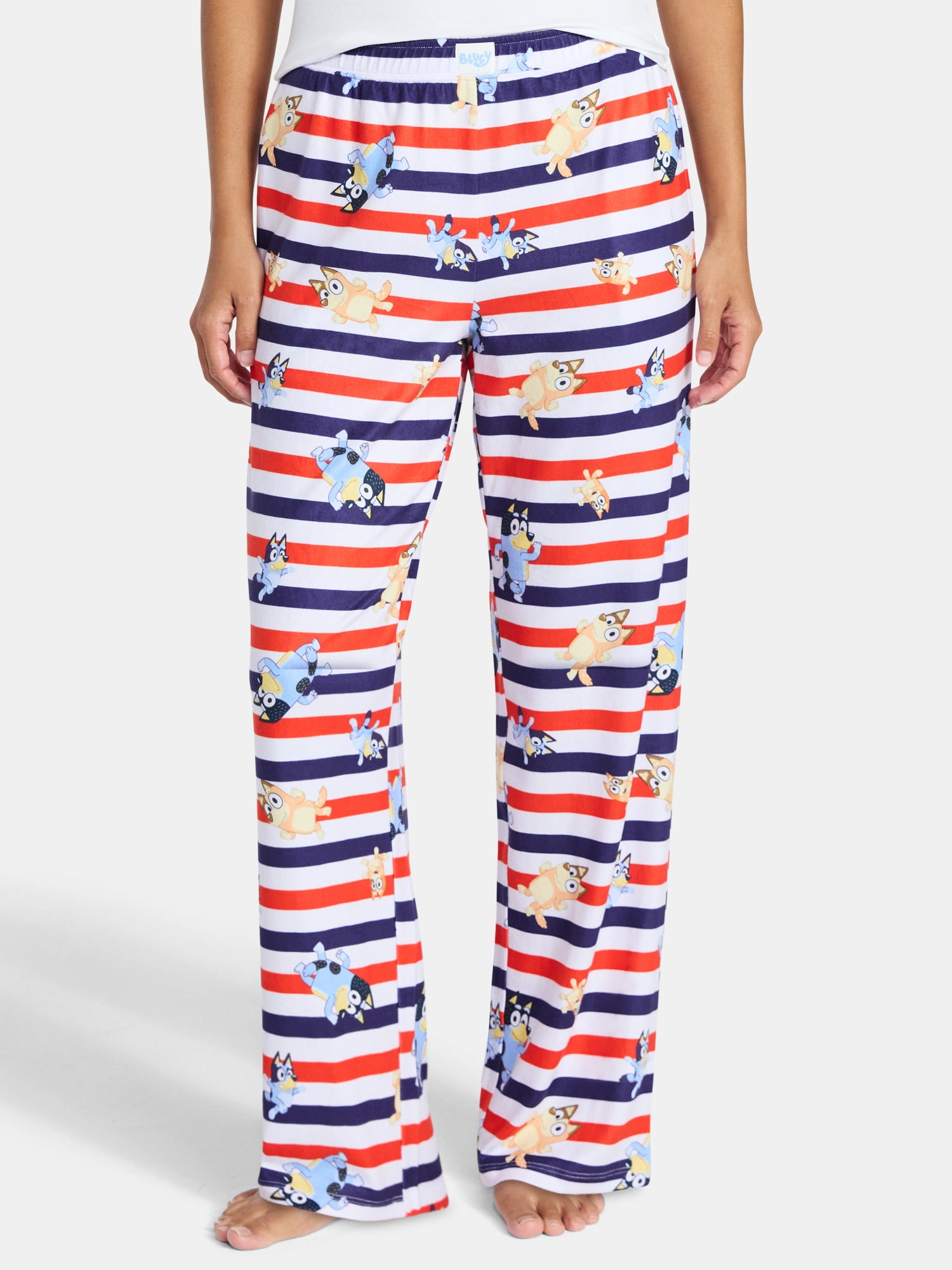 Soft Women's Basics Sexy PANTS LOUNGE KNIT COTTON PRINTED YOKE パンツ Flex Pants Pajama Knit Cotton 100% パンツ