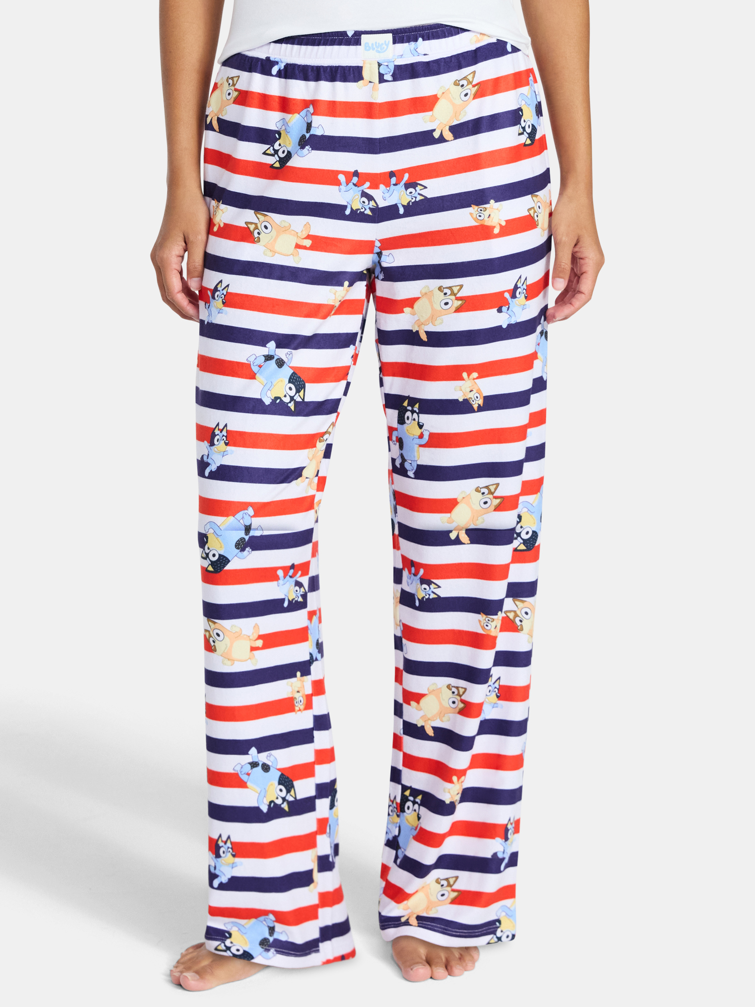 Bluey Women's and Women's Plus Sleep Pants with Pockets, 32" Inseam, Sizes XS-3X