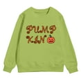 thumbnail image 4 of Ccpelsie Kids Sweatshirt Fashion Printed Crew-Neck Casual Fall Winter Pullover for Toddler Boys(Green,6Y), 4 of 4