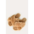 thumbnail image 4 of Lucita Criss Cross Faux Fur Slide Sandal 20480, 4 of 6
