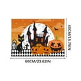 thumbnail image 3 of Btomtd 15.74' x 23.62' Skull Print Floor Mat Halloween Entryway Rug Entrance Door Mat with Themed Decor Front Door Carpet for Spooky Festive, C, 3 of 5
