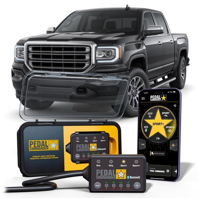 Controlador de respuesta del acelerador Pedal Commander para GMC Sierra 2007-2018