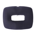 thumbnail image 2 of Seat Cushion Comfortable Memory Foam Breathable Versatile Hollow Seat Cushion for Office Car Home Navy Blue, 2 of 5