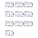 thumbnail image 1 of 10X Regla de ECG de 7 Pasos, Regla de ECG de 7 Pasos para Interpretación de ECG/EKG, Herramienta Rápida y Veloz de Análisis y Medición Cardíaca, 1 of 5