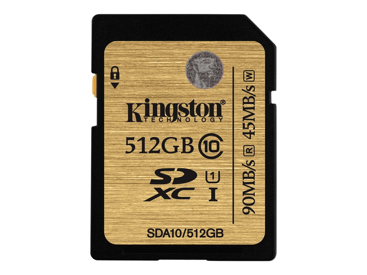 Kingston Flash memory card 512 GB UHS Class 1 / Class10 300x