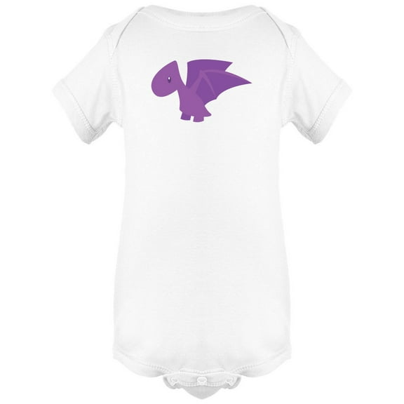 Purple Dinosaur Pterosaur Bodysuit Infant -Image by Shutterstock, Newborn