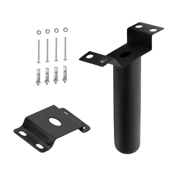 Solar Lighting Mounting Bracket Extension Poles Kits for Solar Street Light Lights Fixture Antennas Adaptor Outdoor Arm