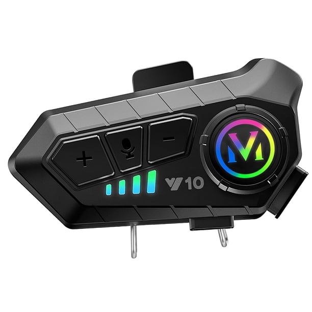 Auriculares inalámbricos para casco de motocicleta HiFi BT 5,3, auriculares de moto con llamada para casco integral