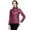 A-Brick Red220, variant on Women's Down Jackets Lightweight Packable High Collar Zip Jackets Stain-Resistant Slim Fit Warm Winter Wear Portable Travel Coats