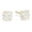 Yellow Gold / 18K, variant on 1/2 Carat Solitaire Diamond Stud Earrings Round Brilliant Shape 4 Prong Screw Back (J-K Color, I2 Clarity) Yellow Gold