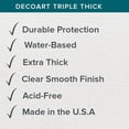 thumbnail image 3 of Glaze DecoArt Triple Thick Gloss 240mL (3 Pack), 3 of 9