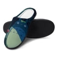 thumbnail image 4 of Totoro Mens Cozy Memory Foam Slippers Slip On Warm House Shoes Indoor/Outdoor Scuff, 4 of 8