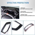 thumbnail image 4 of TINKI Dashboard Panel Trim Cover Frame Fit for Chevrolet Corvette C8 2020-2023, ABS Center Console Dash Board Trim Frame, Dial Dashboard Moulding Decorative Accessories, 4 of 12