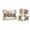 Beige, variant on DIY Patchwork Quilt Kit, Handmade Textile Craft Set, Fairy Theme Sewing Project, Precut Fabric Assembly Kit