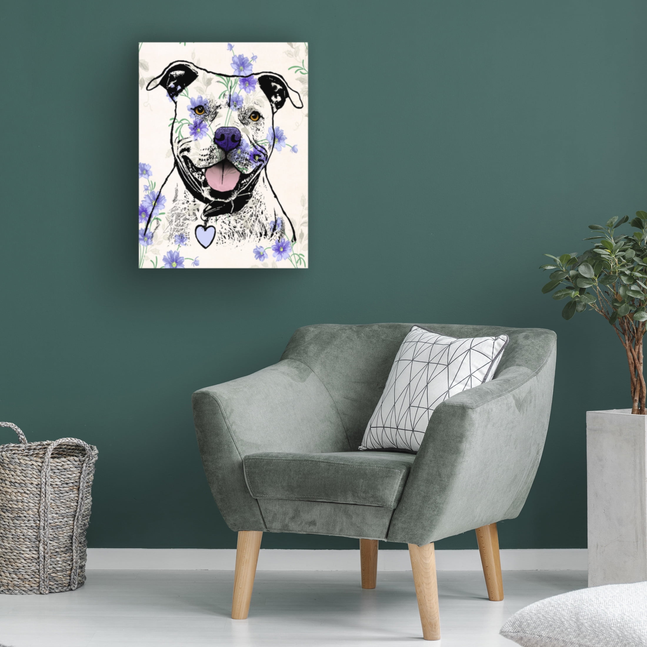 Canvas Wall Art - Dean Russo 'Steal Your Heart' Wall Art for Living Room, Bedroom, or Office Décor by Trademark Fine Art - 24 x 32 Inches