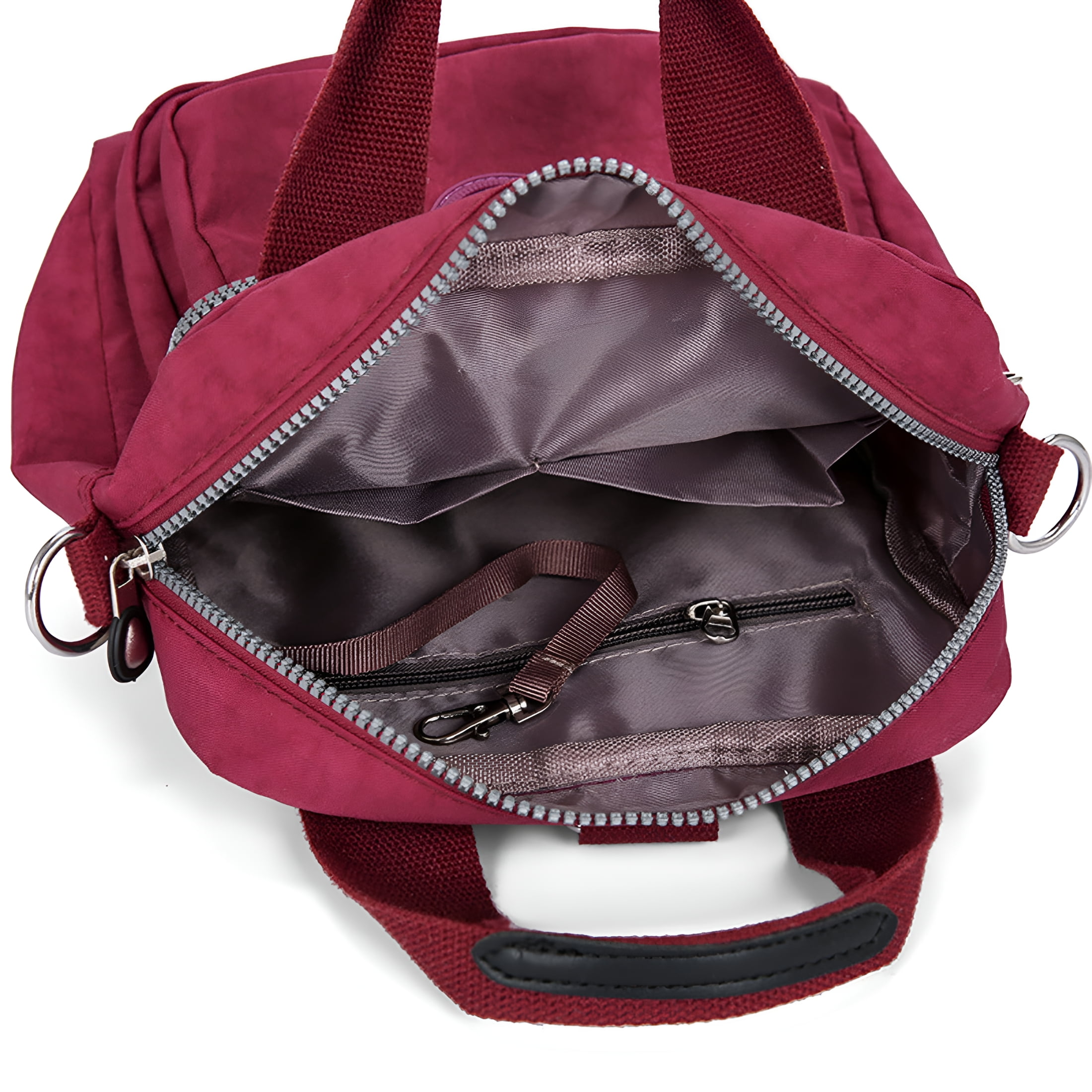 GASTROPOD Crossbody Bags for Women Nylon Travel Multi Pocket Cross Body Messenger Purses Top Handle Shoulder Handbags