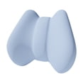 thumbnail image 1 of Almohada de apoyo lumbar, cojín de apoyo, almohada de espalda suave, portátil, multiusos, cojín de espalda baja para viaje, sillón reclinable, cama, Azul, 1 of 8