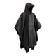 thumbnail image 2 of Poncho de lluvia con capucha kusrkot Poncho de lluvia Negro, 2 of 6