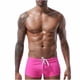 thumbnail image 2 of Pantalones cortos de baño casuales para hombre con patchwork, de alta elasticidad y suavidad., 2 of 9