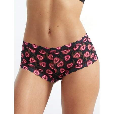 

Hanky Panky Womens Signature Lace Printed Boyshort Style-PR4812