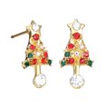 thumbnail image 1 of Pendientes de Navidad de dibujos animados de moda para mujer Pendientes de campana de Santa Wmkox8yi sjalhkljlk4520, 1 of 3