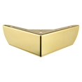 thumbnail image 5 of Patas para muebles de cocina DIY, patas para mesa de centro, gabinetes, cama, sofá, silla de escritorio de Metal dorado fuerte, patas silenciosas antideslizantes, Juego de 4, 5 of 5
