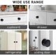 thumbnail image 3 of 4 Pack Aluminum Self Adhesive Handles No Drilling Self Adhesive Drawer Knob Silver Cabinet Knobs With Glue Pulls For Cabinet Refrigerator Dresser Wind, 3 of 4