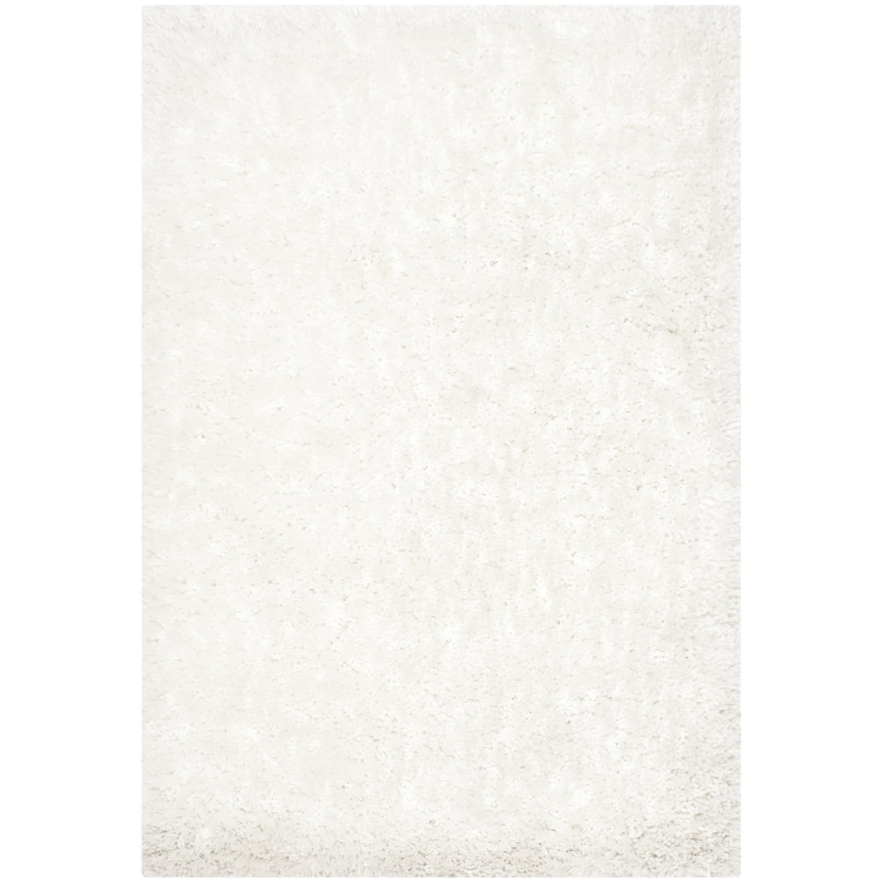 SAFAVIEH South Beach Shag SBS562A Snow White Rug